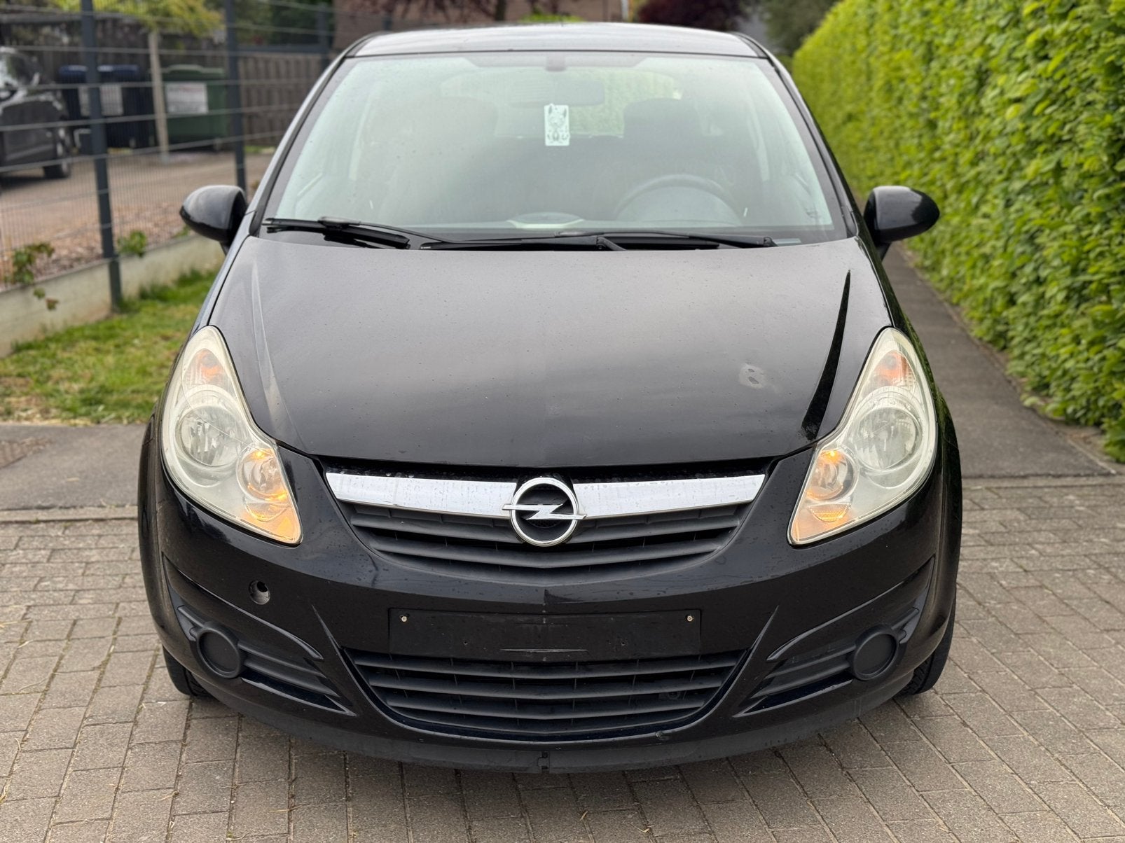 OPEL CORSA / AUTOMAAT! / AIRCO! / GEKEURD VVK!, Auto's, Stof, Zwart, Zwart, Elektrische ramen