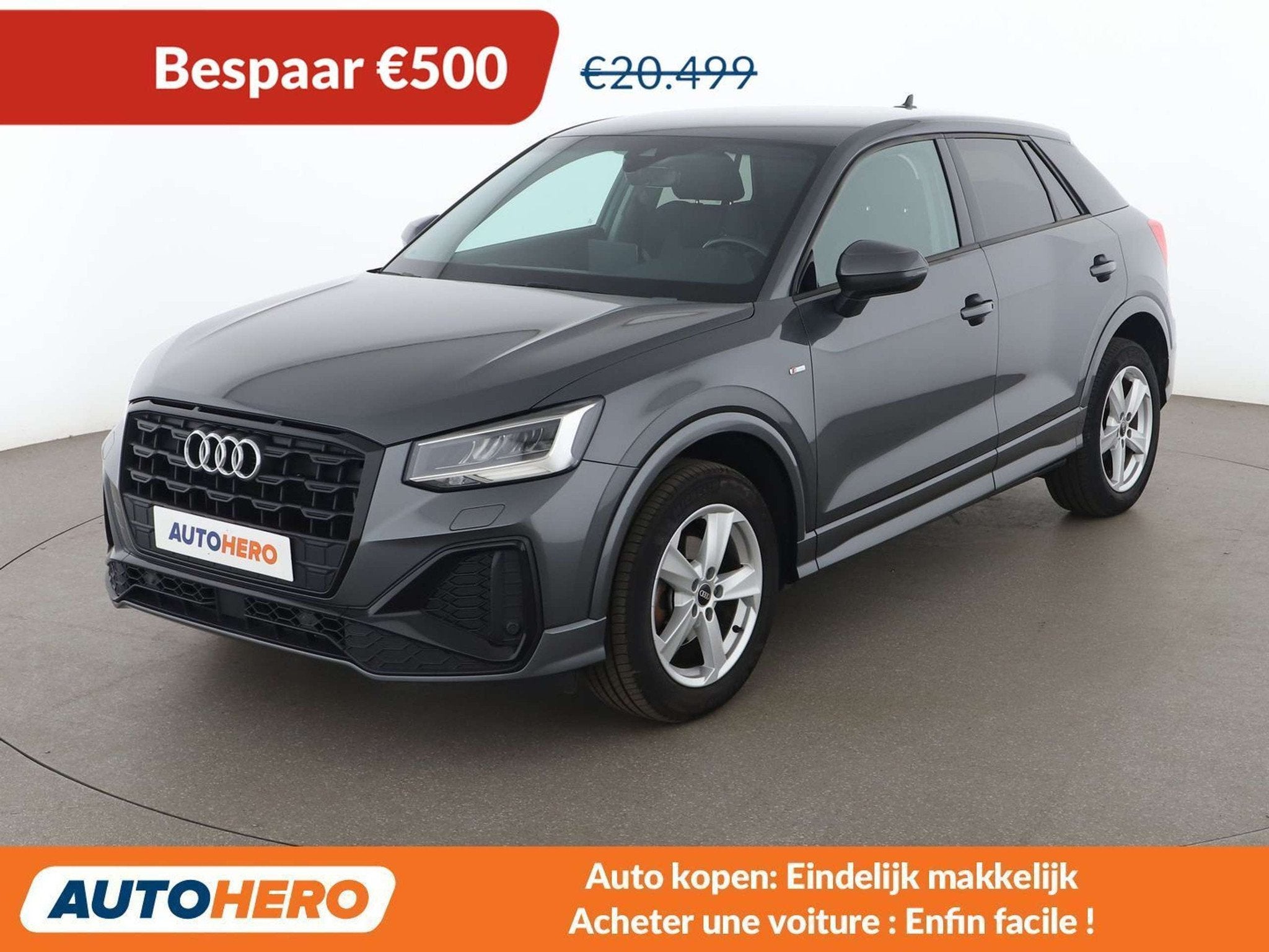 Audi Q2 35 TFSI S line (bj 2021, automaat), Auto's, Overige brandstoffen, 5 zetels, 5 deurs, 150 pk
