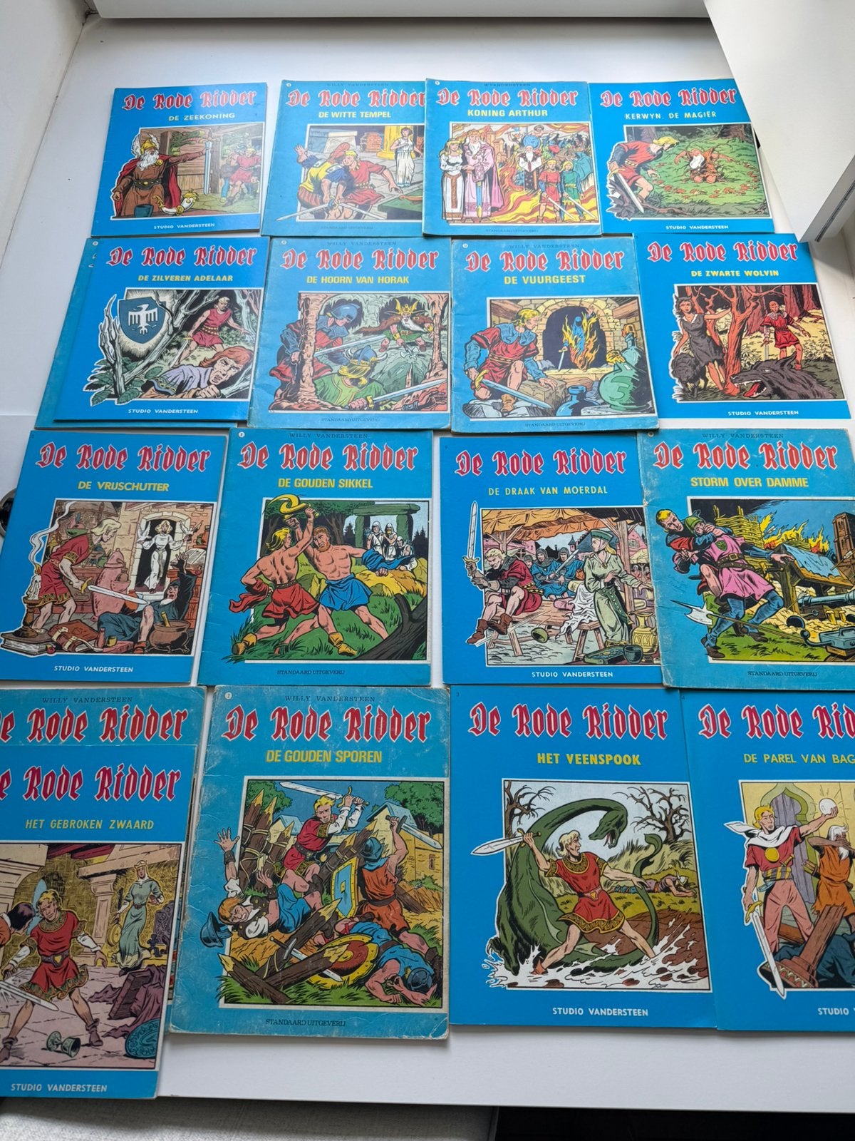 De Rode Ridder, Meerdere stripboeken, Ophalen of Verzenden, Gelezen