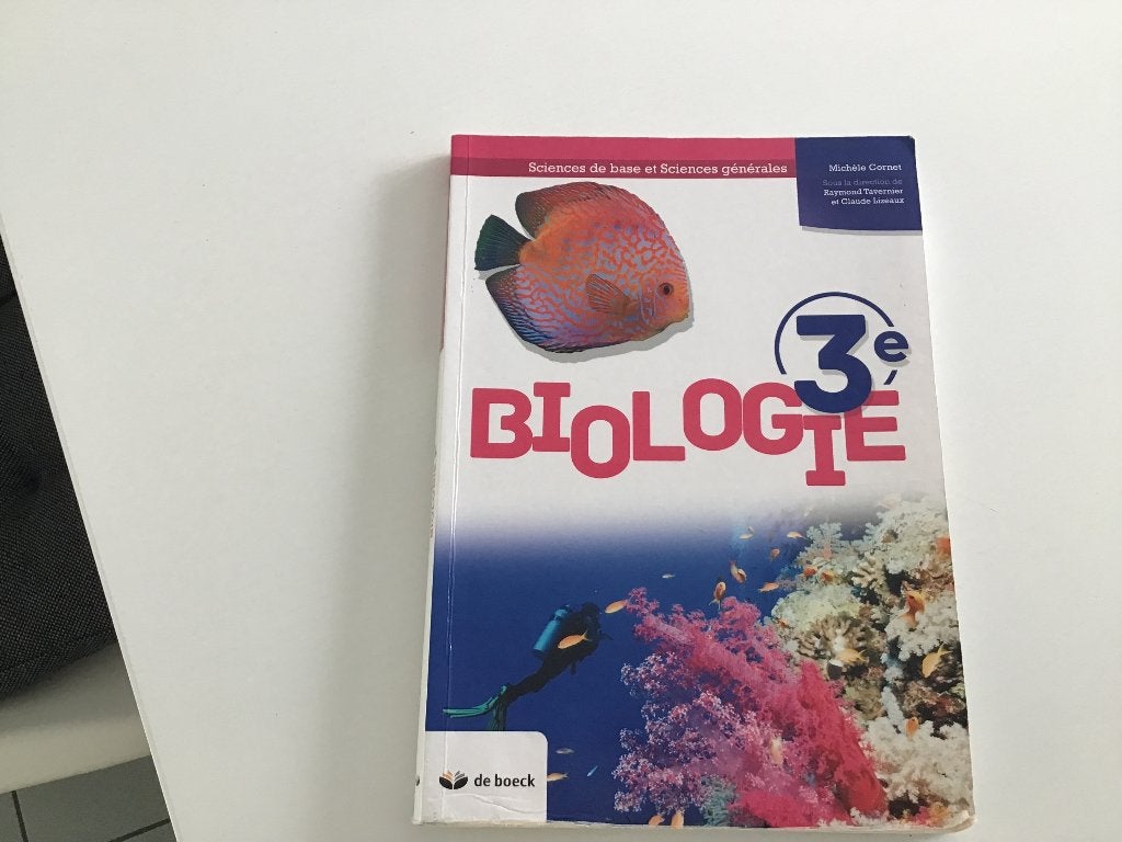 Livre biologie 3ème -de boeck, Livres, Enlèvement ou Envoi, Utilisé, Secondaire, Biologie