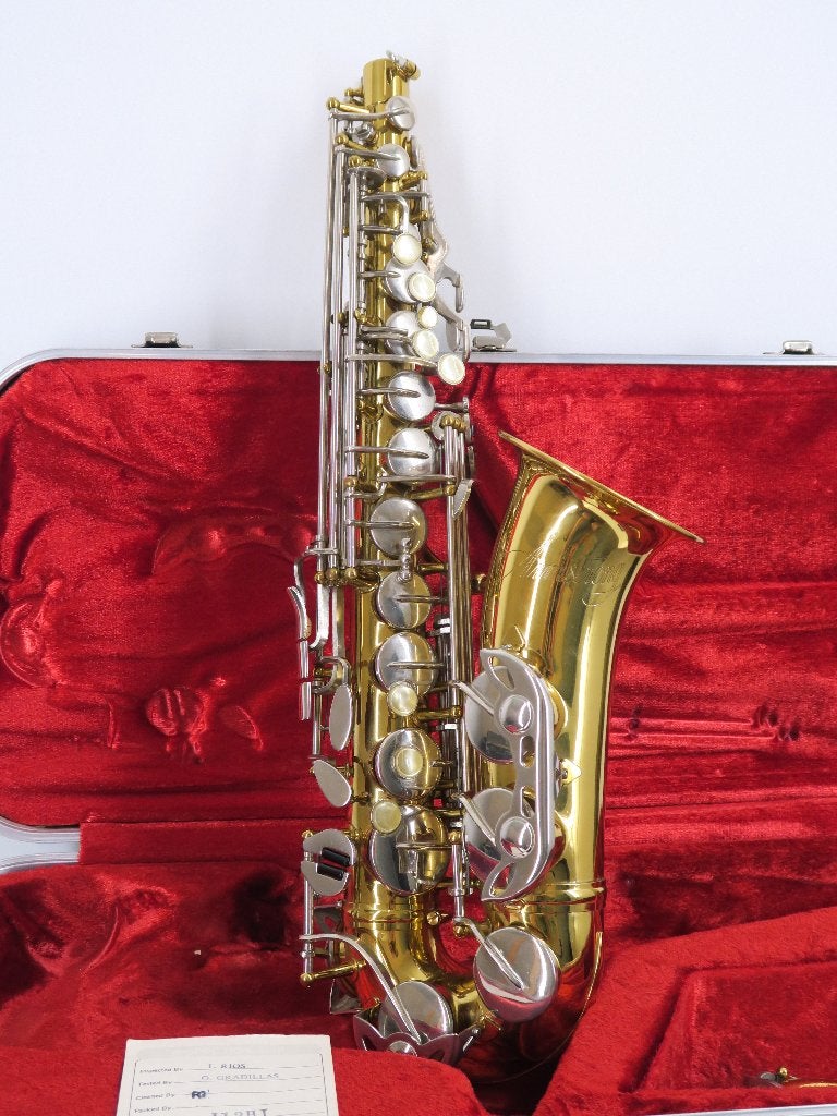 Saxophone Alto Armstrong (C.G.Conn) parfait état., Enlèvement ou Envoi, Comme neuf, Avec valise, Autres types