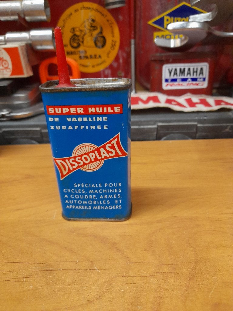 ancienne burette huile vide dissoplast super vaseline, Envoi, Utilisé, Autres types