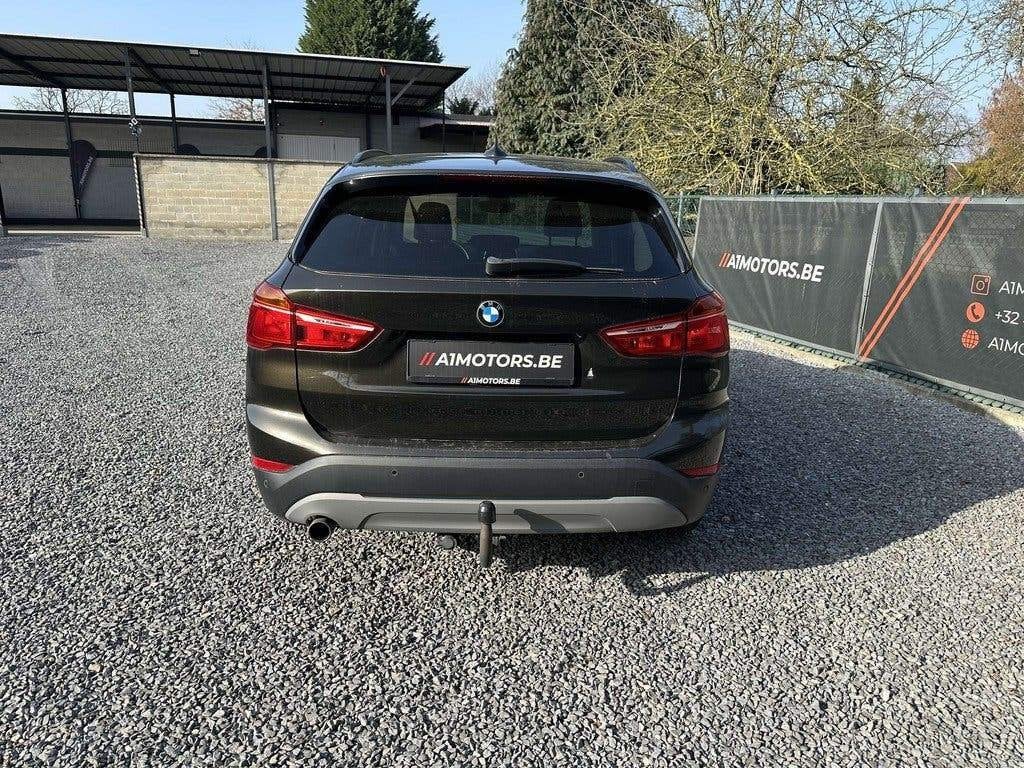 BMW X1, 1995 cc, Zwart, Bruin, Leder