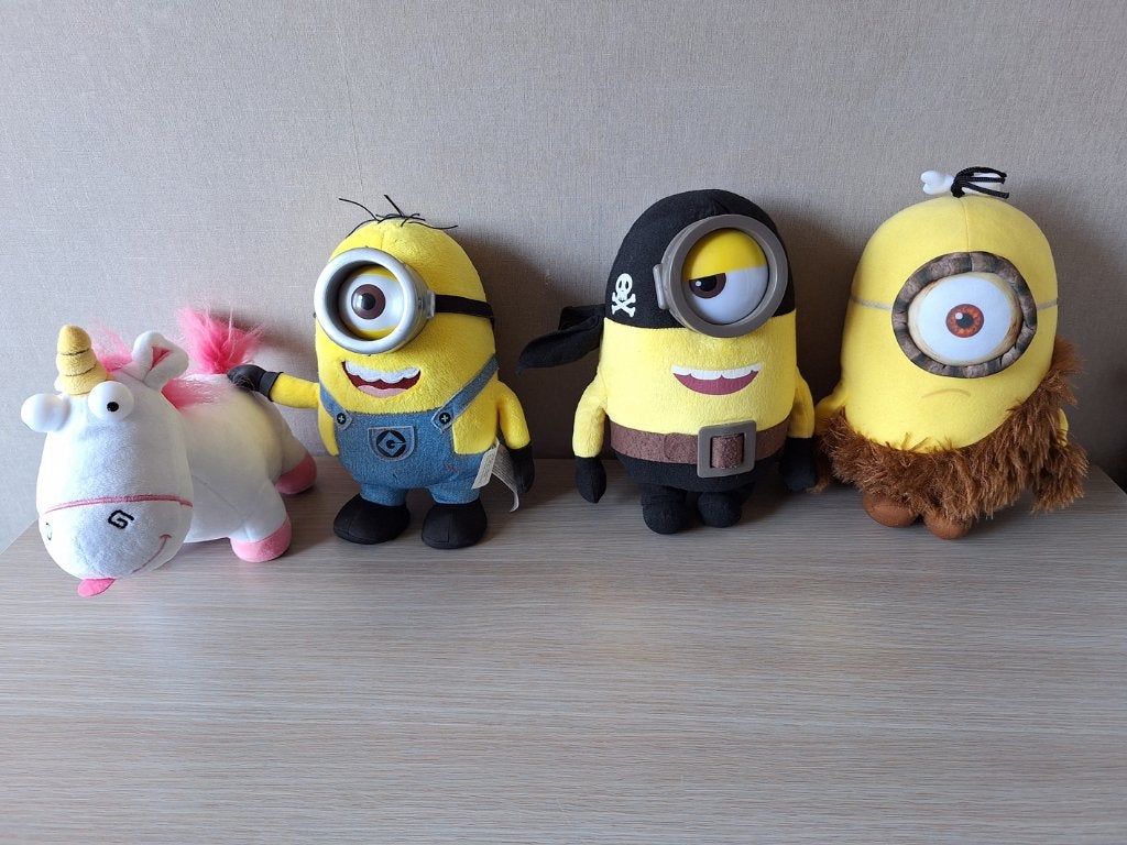♥ Verschillende knuffels van de minions, Enfants & Bébés, Enlèvement ou Envoi, Utilisé