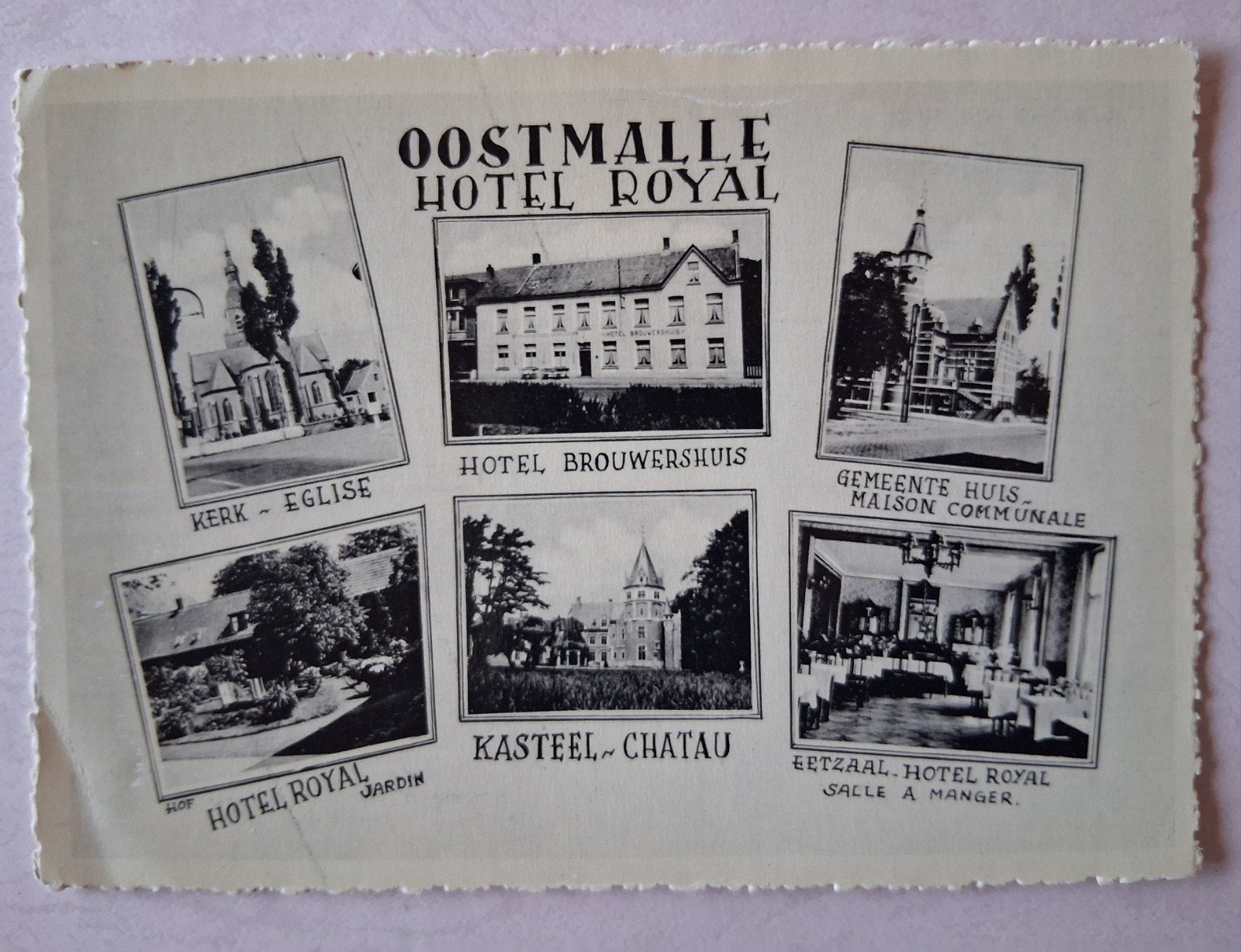 Vintage Postkaart Oostmalle, Verzamelen, Ophalen of Verzenden