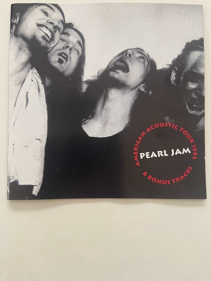 Zeldzame bootleg CD van PEARL JAM "accoustic tour 1992", Cd's en Dvd's, Cd's | Hardrock en Metal, Ophalen, Rock, Zo goed als nieuw