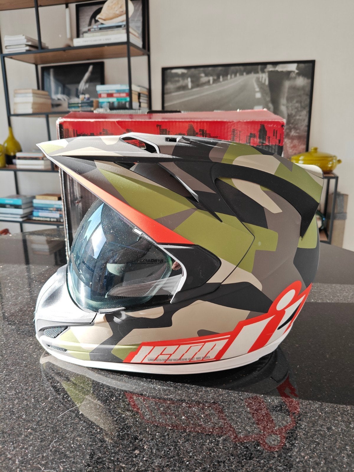 Motorhelm Icon XS, Ophalen of Verzenden, XS