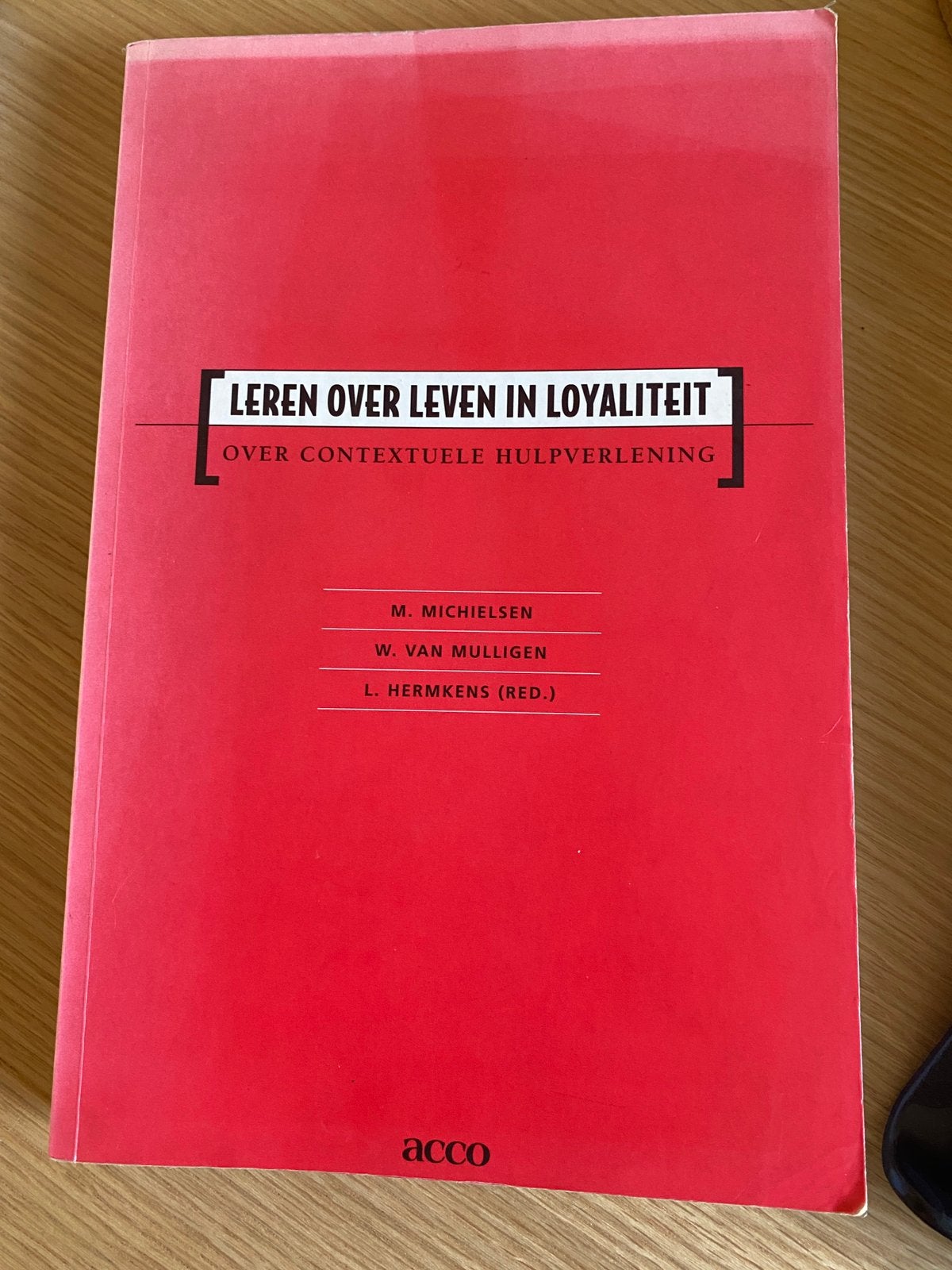 Leren over leven in loyaliteit, Ophalen of Verzenden, Gelezen