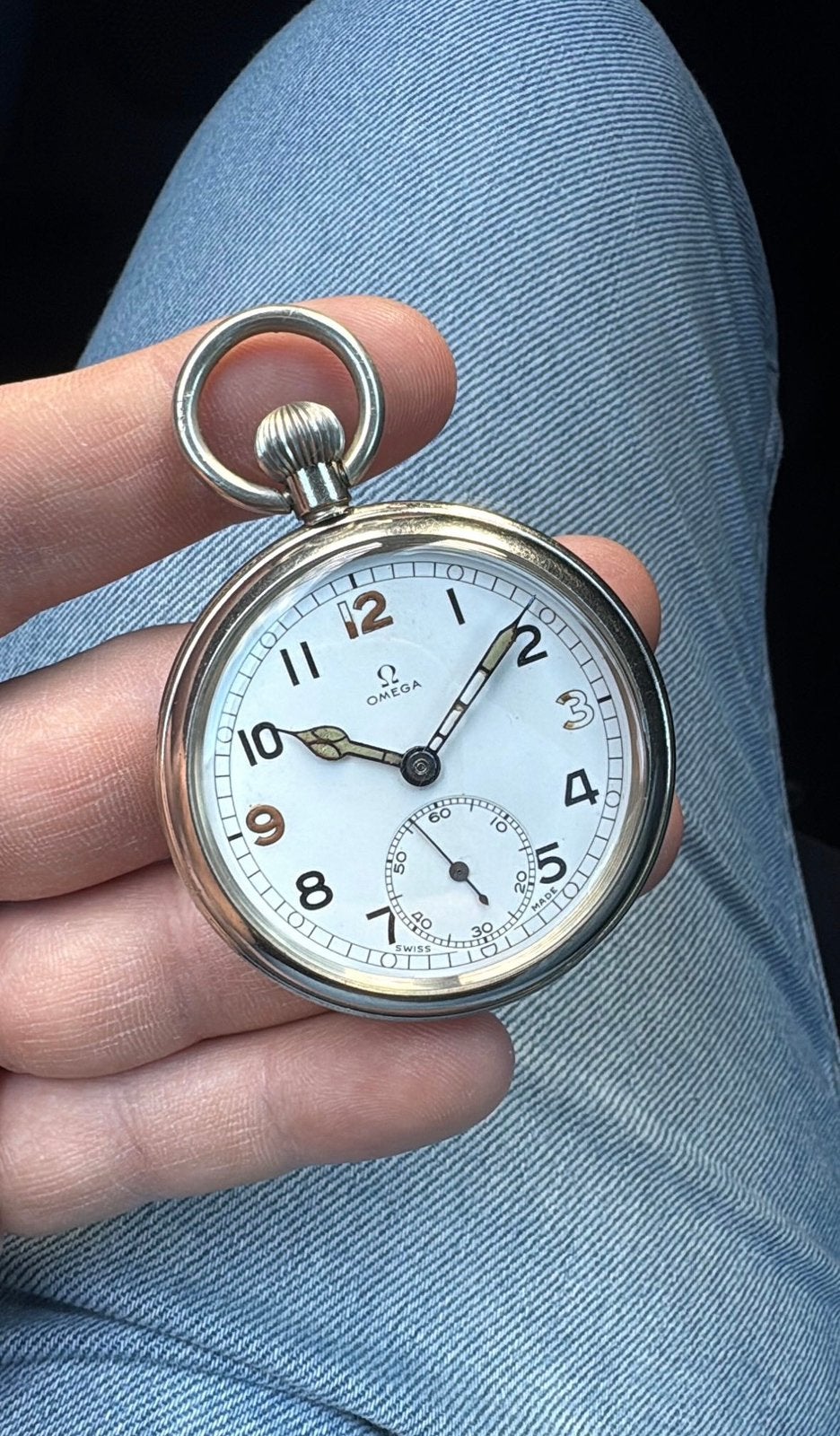 Omega montre gousset armee britanique, Bijoux, Sacs & Beauté, Enlèvement, Omega