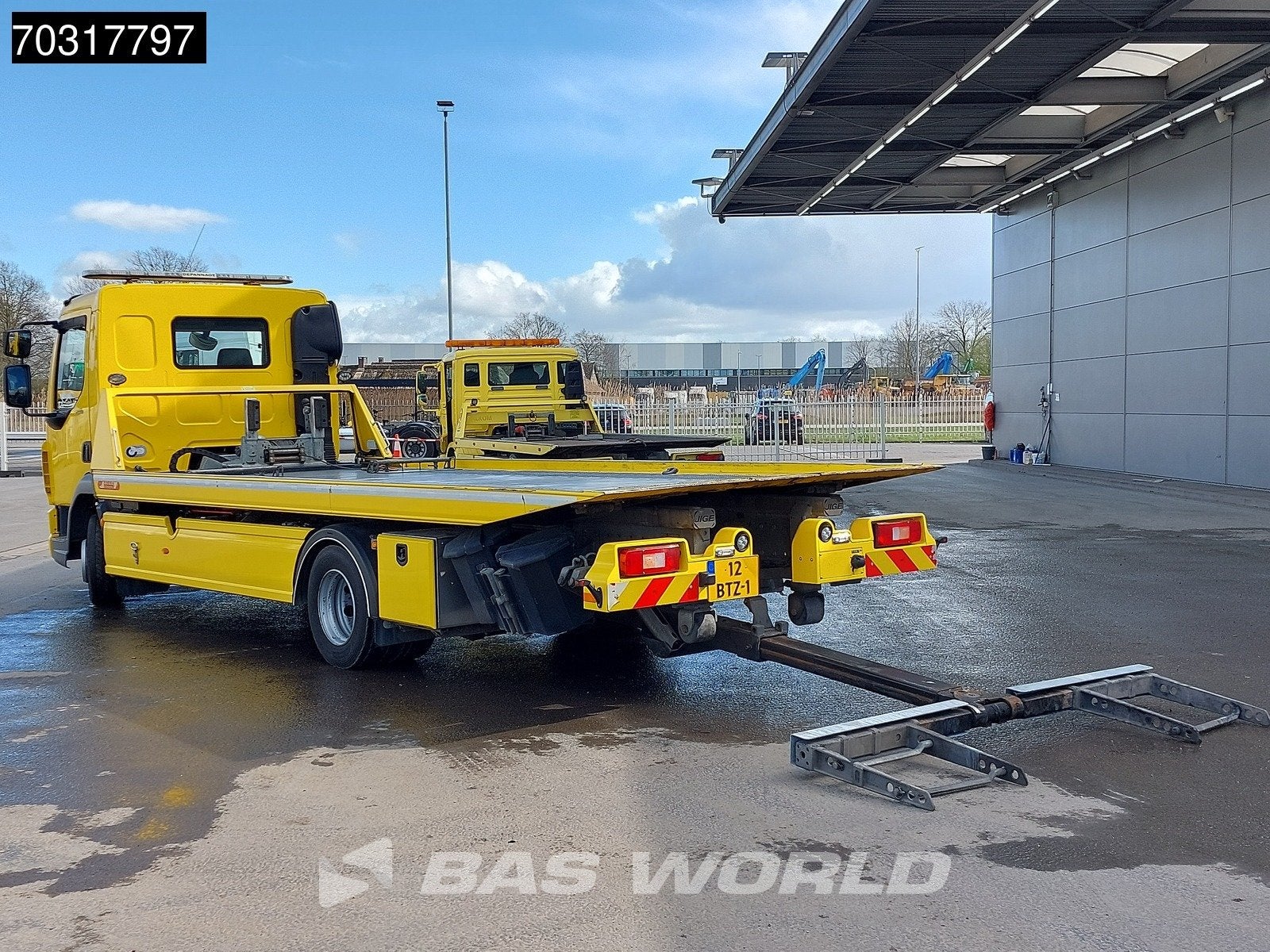 DAF LF LF 230 4X2 NL-truck APK Jige Simplex 5T Abschleppwage, Autos, Achat, Euro 6, Entreprise, Diesel