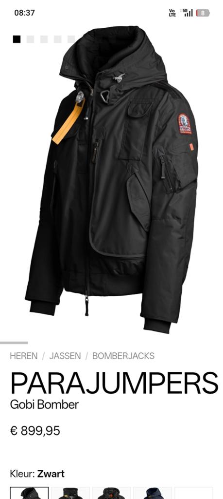 Gebruikt maar zo goed als nieuw, Vêtements | Hommes, Parajumper, Comme neuf, Enlèvement, Taille 48/50 (M)
