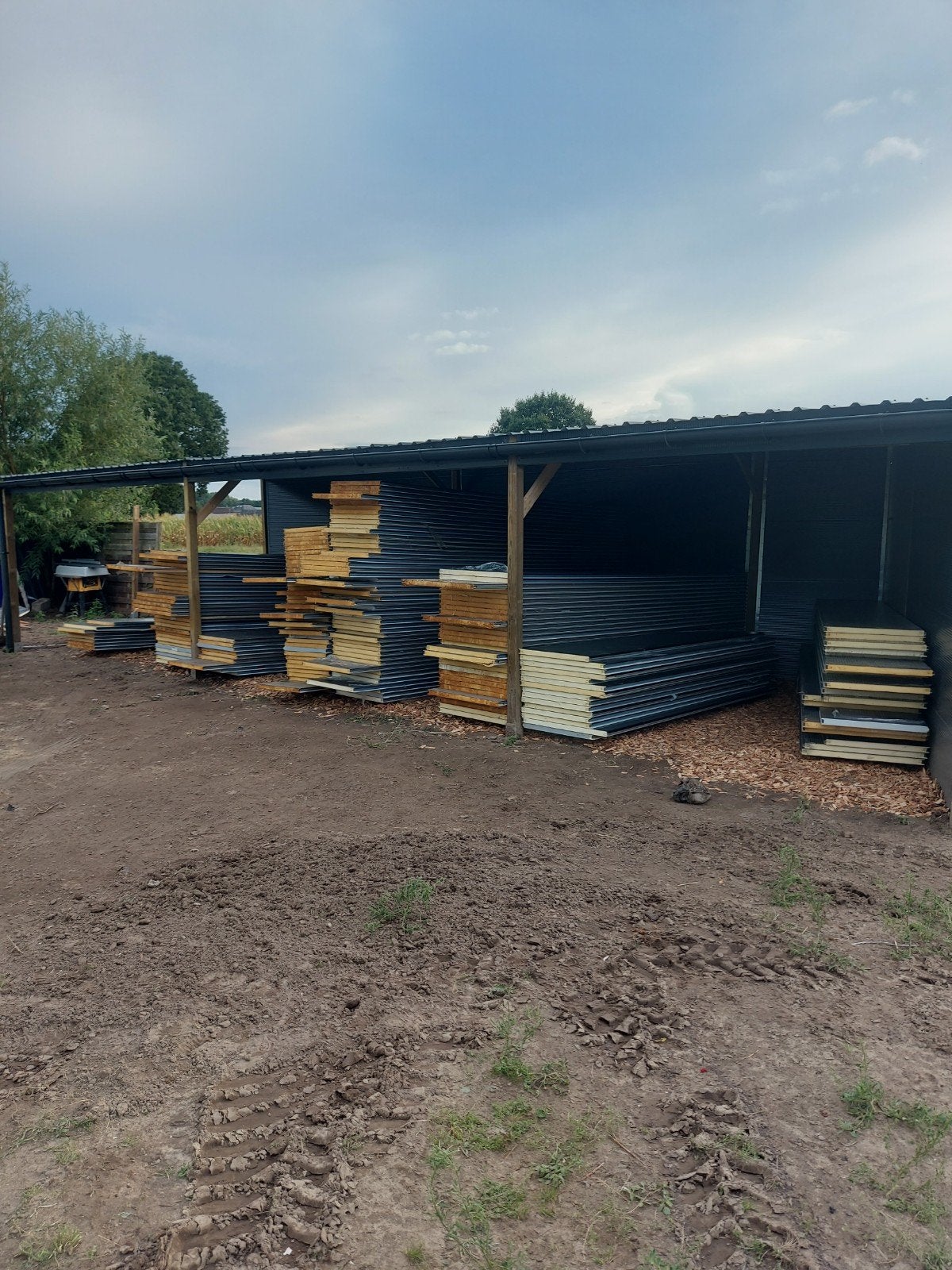 sandwichpanelen, Enlèvement, Neuf