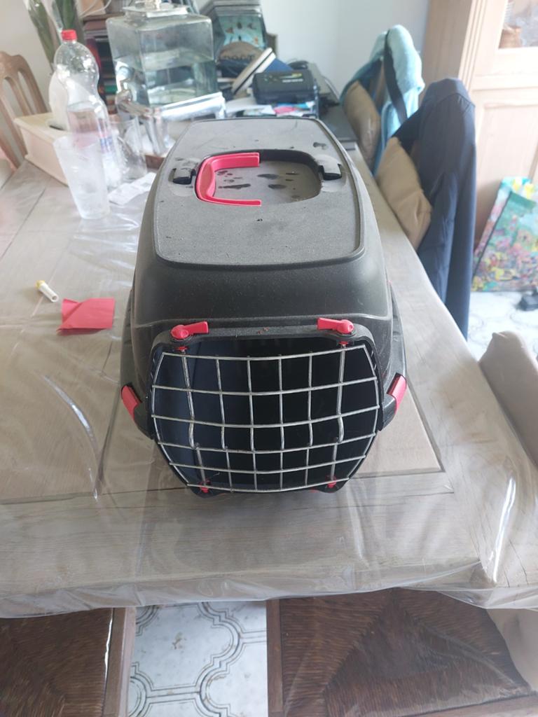GRATIS transportbox kat, Ophalen