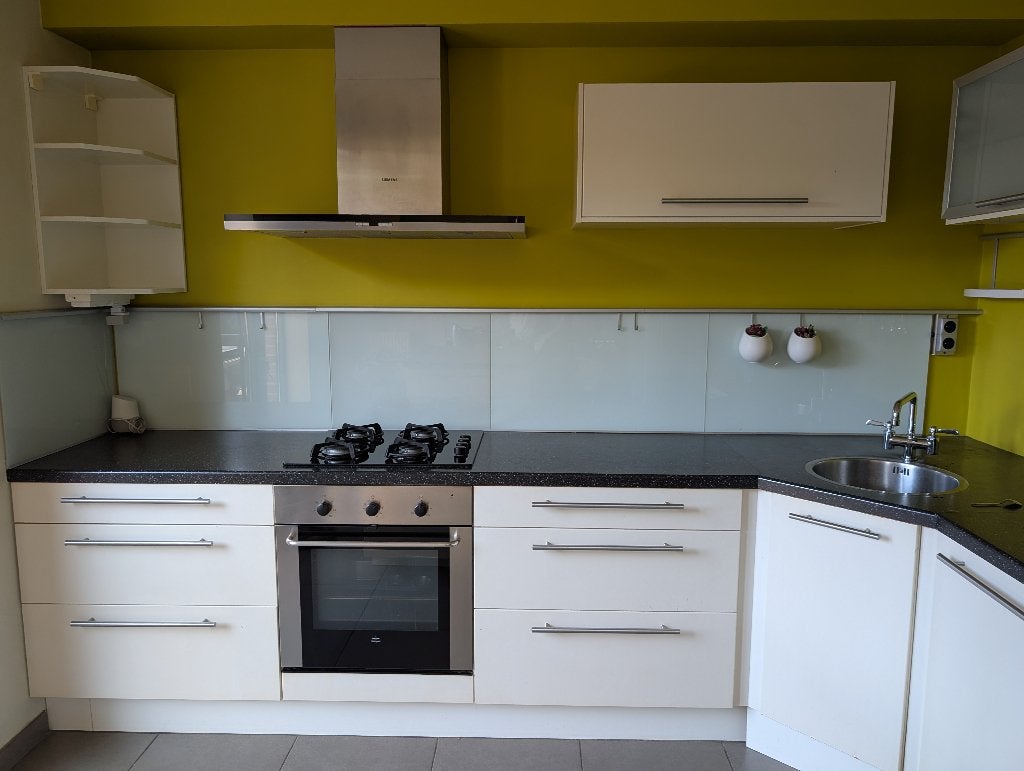 keuken, Synthétique, Enlèvement, Utilisé, Blanc