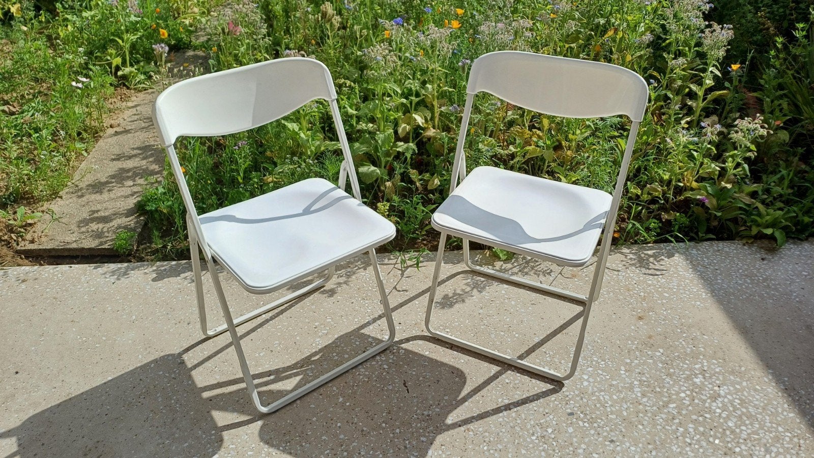 Chaise pliante 2x, Enlèvement