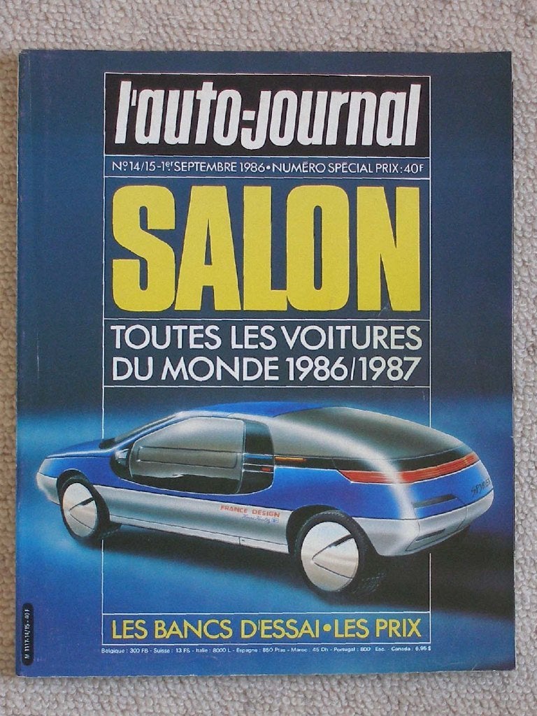 L’Auto Journal et l'Automobile vintage. 1987., Livres, Autos | Livres, Autres marques, Comme neuf, Divers, Envoi