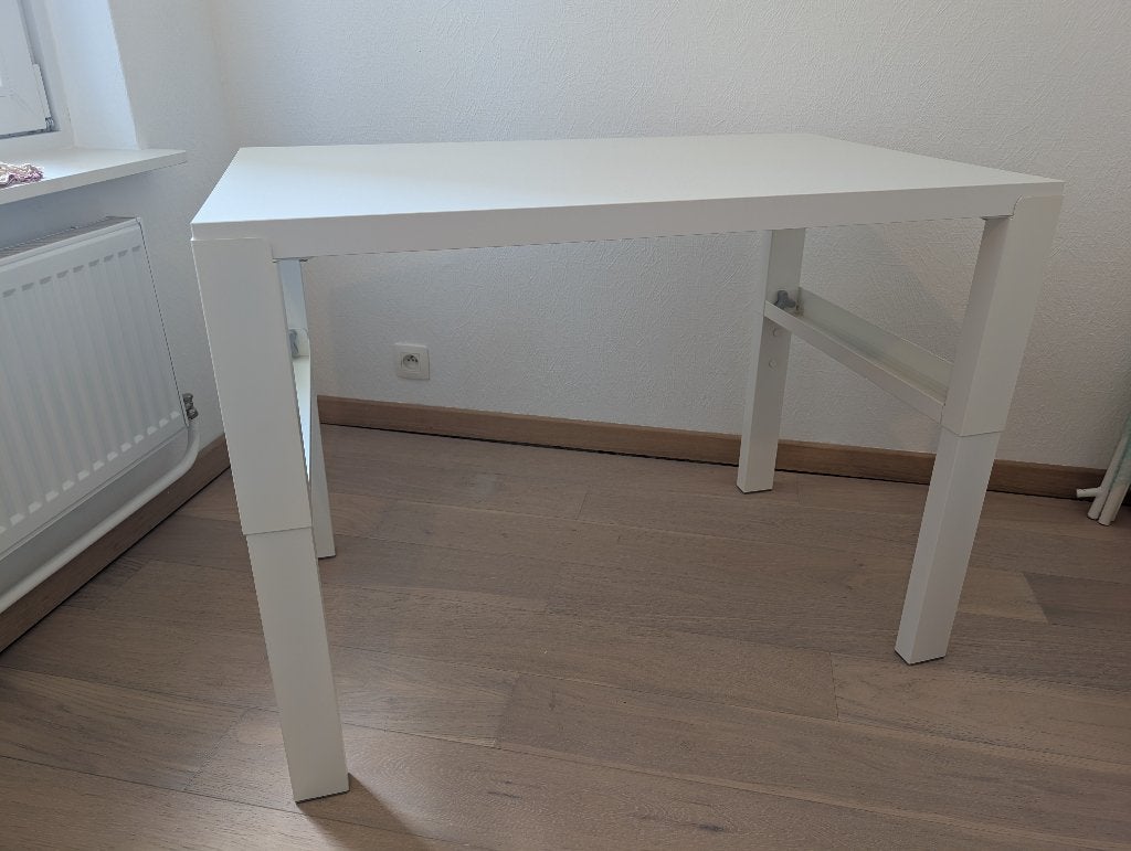 IKEA PÅHL bureau – wit – in zeer goede staat, Huis en Inrichting, Ophalen, 96 cm, Spaanplaat of MDF, Schoolbureau
