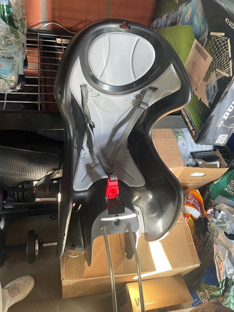 Kinder fietsstoeltje, Achterzitje, Gebruikt, 0 t/m 18 kg, Ophalen