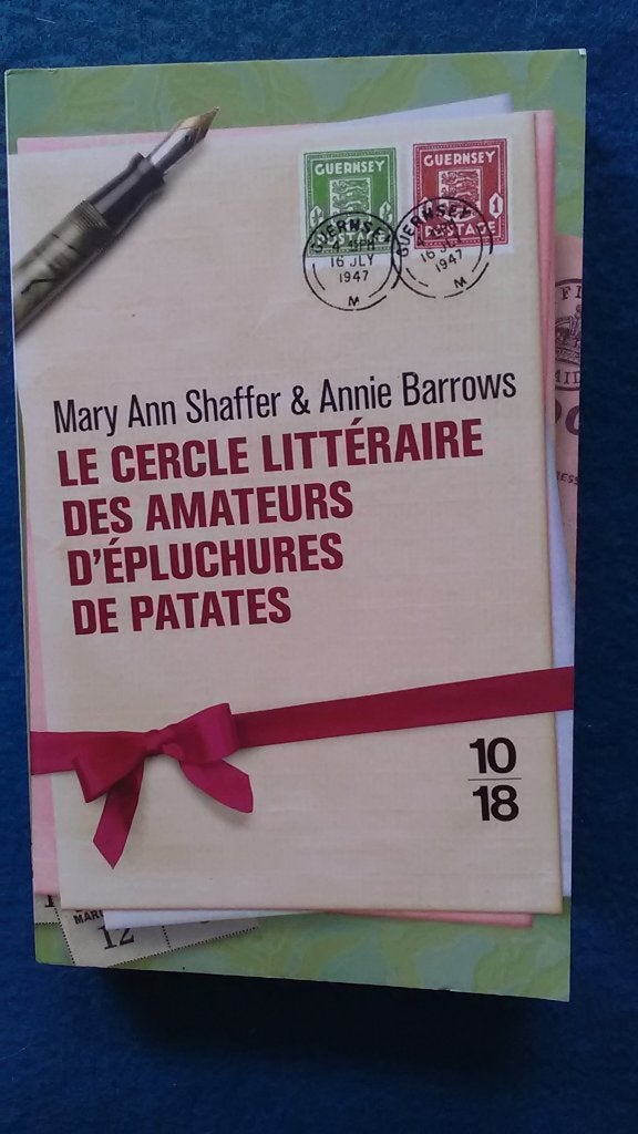 "Le cercle littéraire des amateurs d'épluchures de patates", Enlèvement ou Envoi, Amérique, Neuf, Mary Ann Shaffer