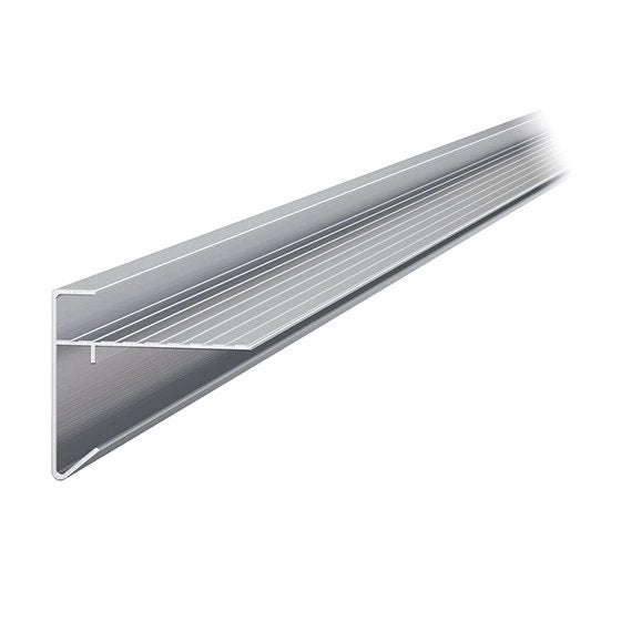 Aluminium dakrand profiel 45x45, Doe-het-zelf en Bouw, Metalen, Ophalen, Nieuw, Aluminium