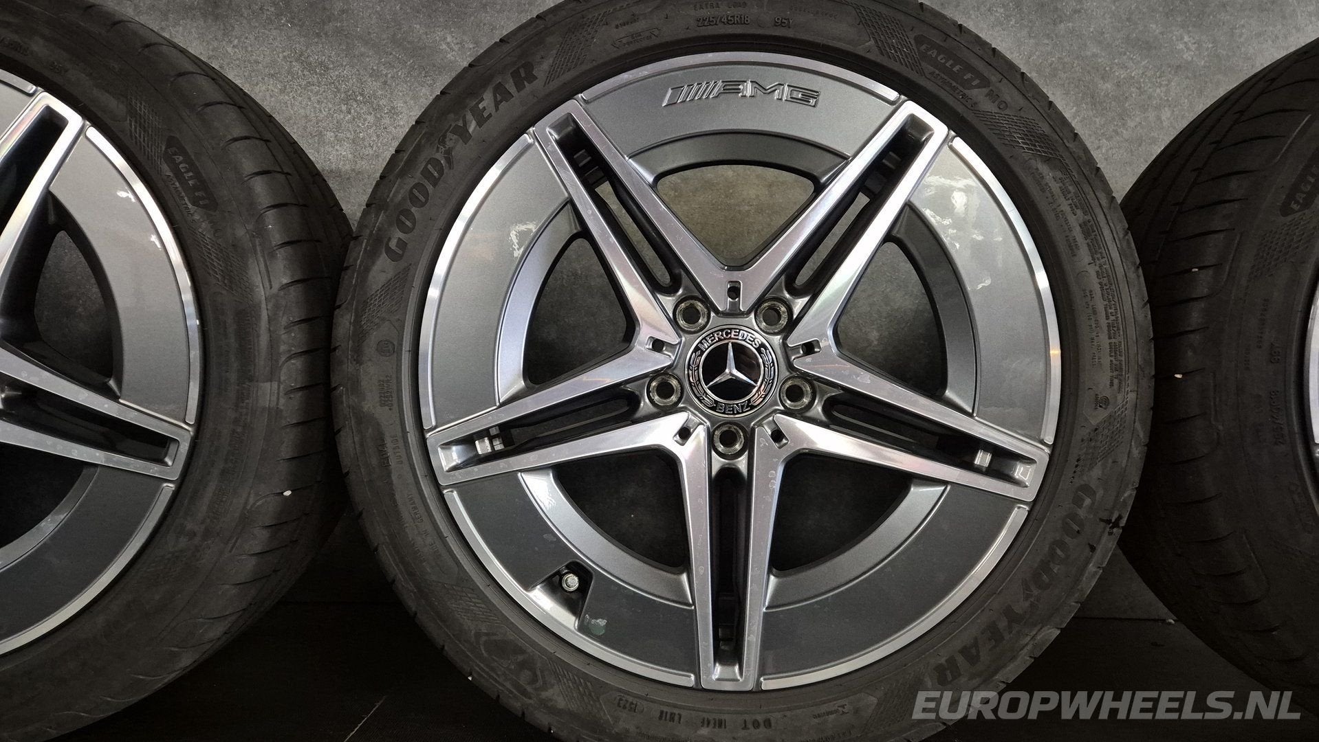 18 inch Mercedes velgen C C300e C300de C400e W206 S206, Pneus et Jantes, Véhicule de tourisme, Pneus été, -