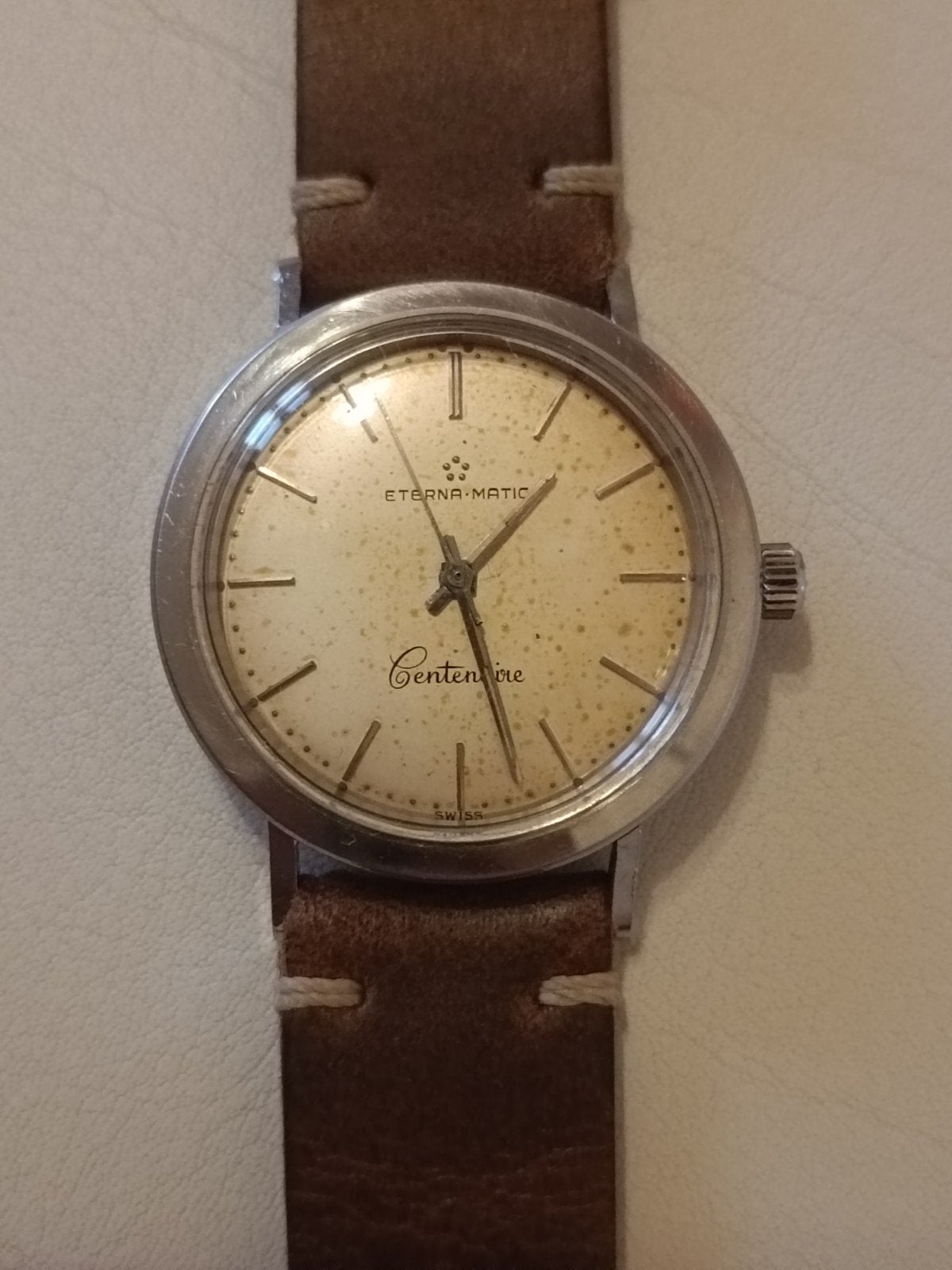Centenaire de Eterna Matik, Enlèvement
