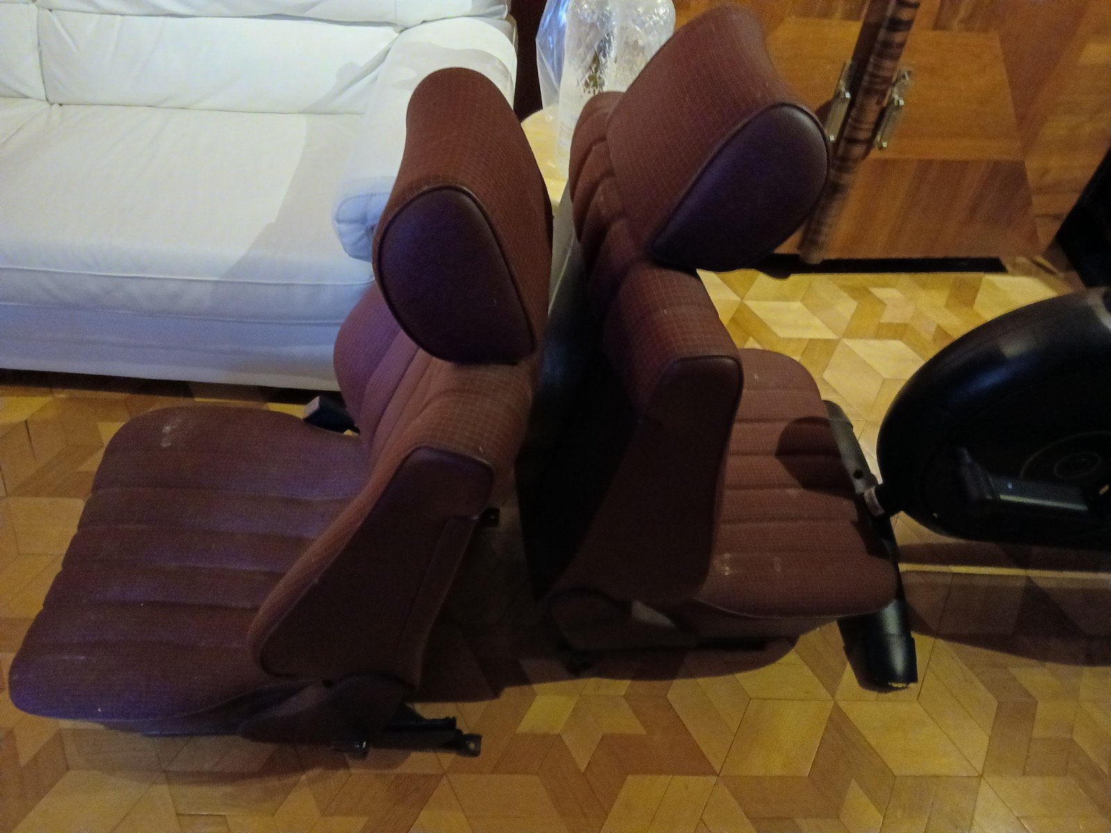 bestuurderszetel + armsteun en passagierzetel w201, Ophalen of Verzenden