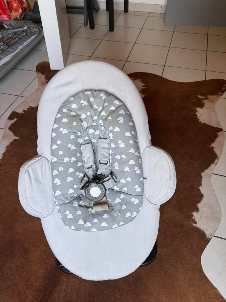 Stokke steps bouncer, Kinderen en Baby's, Wipstoeltjes, Gebruikt, Verstelbaar, Wipstoel, Ophalen
