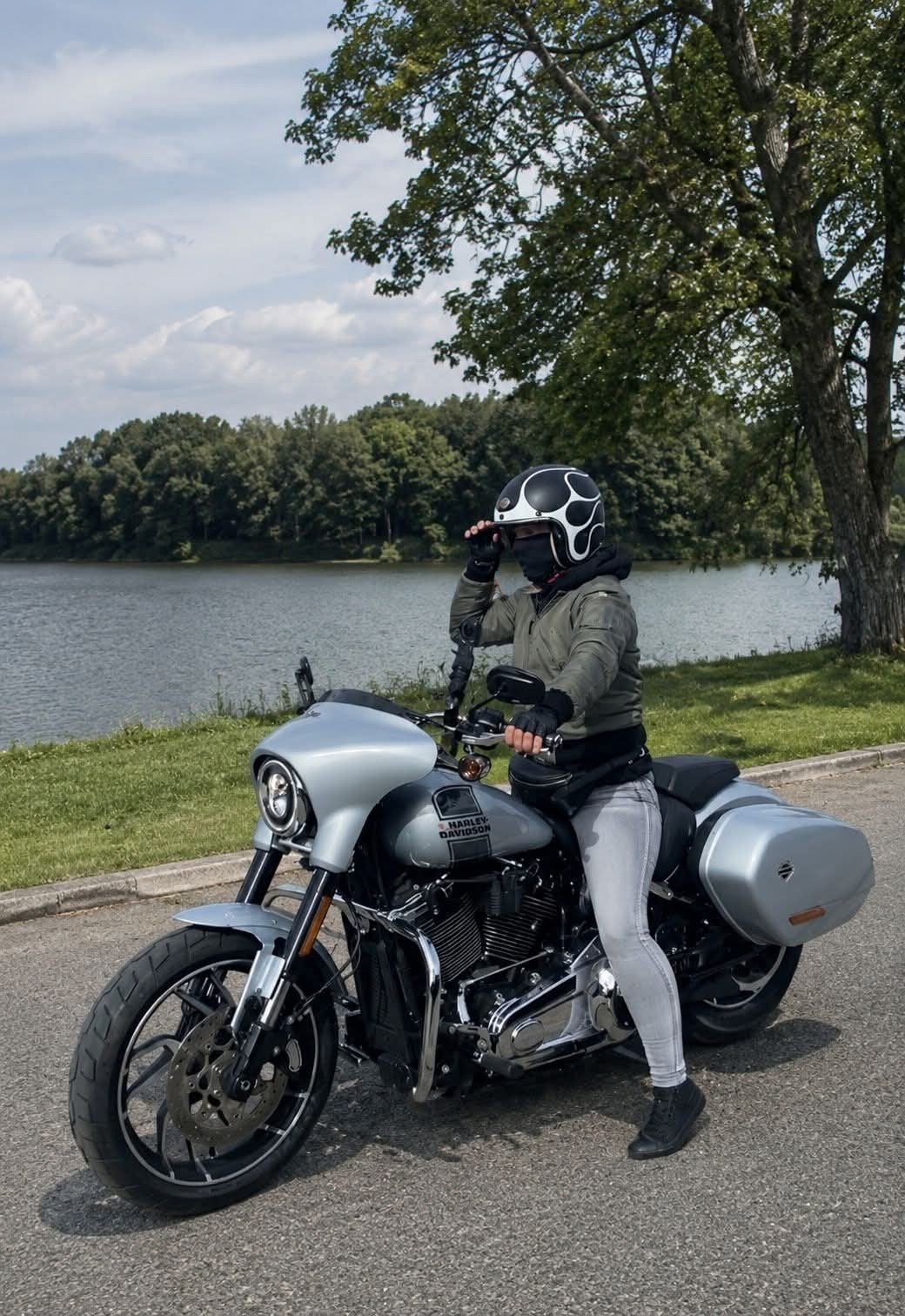 harley davidson sport glide FLSB, Motos, Régulateur de vitesse, Manuelle