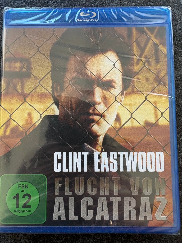 Escape From Alcatraz Blu-ray, CD & DVD, Enlèvement ou Envoi, Espagnol, Film, Classiques