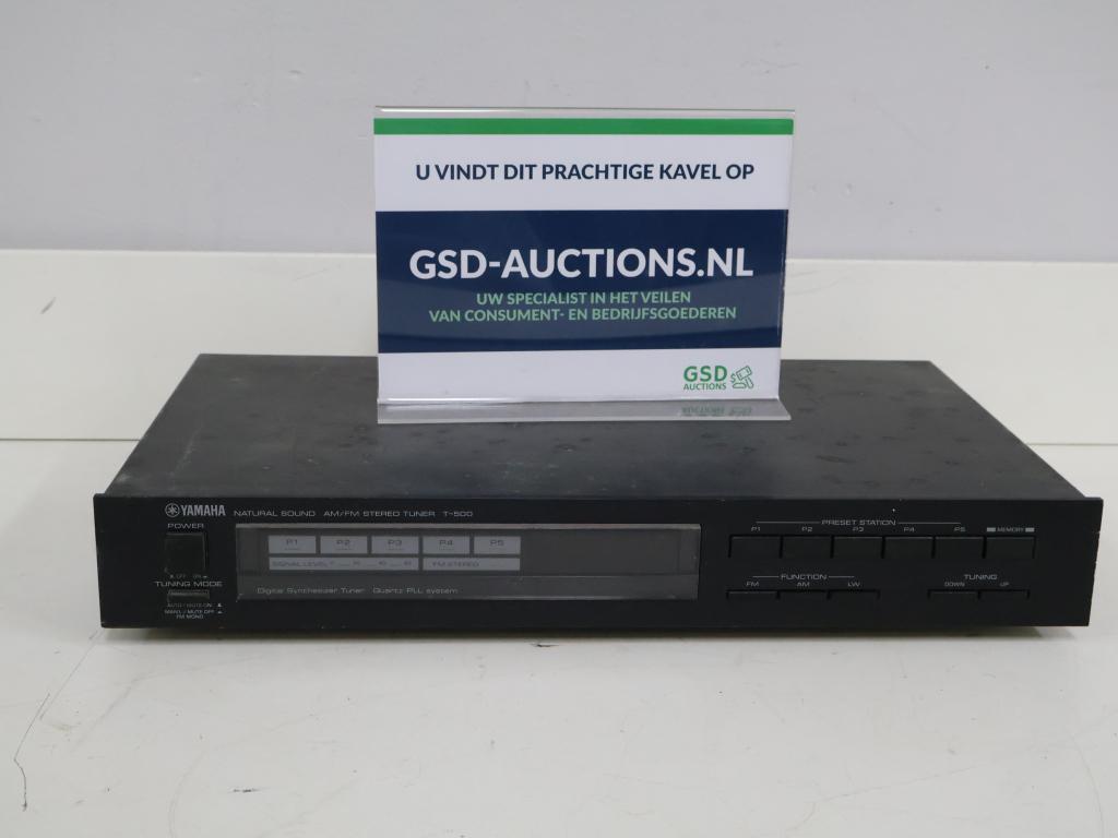Yamaha T-500 AM/FM stereo tuner, Niet ingevuld, Niet ingevuld, Niet ingevuld