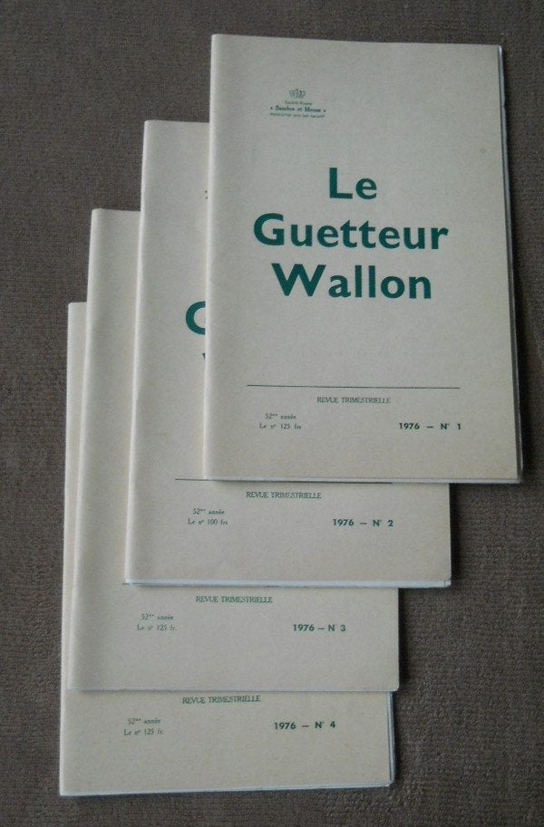Le Guetteur Wallon (Année 1976) - Namur Florennes Vedrin, Boeken, Geschiedenis | Nationaal, Ophalen of Verzenden, Gelezen