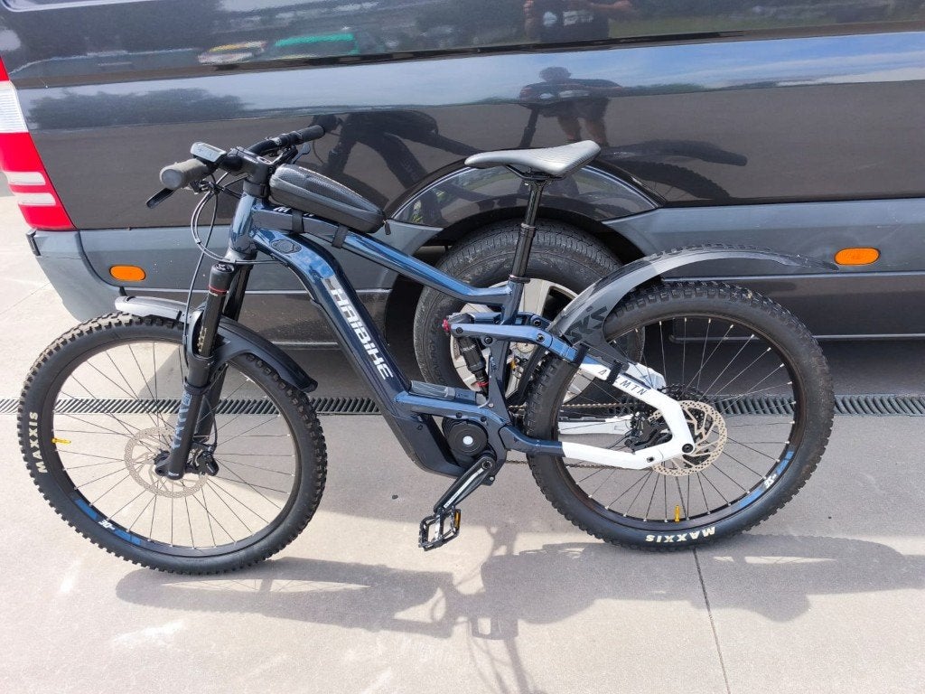 E-mtb Haibike 636 km! 45km/u chip, Zo goed als nieuw, Schijfrem, Ophalen, Overige merken