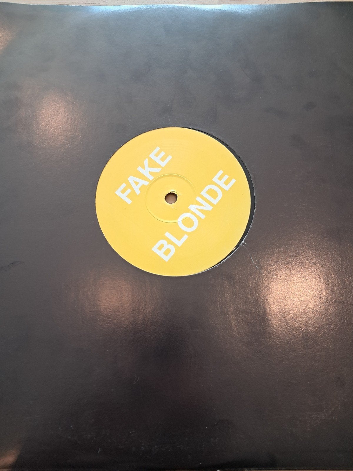 12inch Fake Blonde, CD & DVD, Vinyles | Dance & House, 12 pouces, Enlèvement ou Envoi, Utilisé, Techno ou Trance