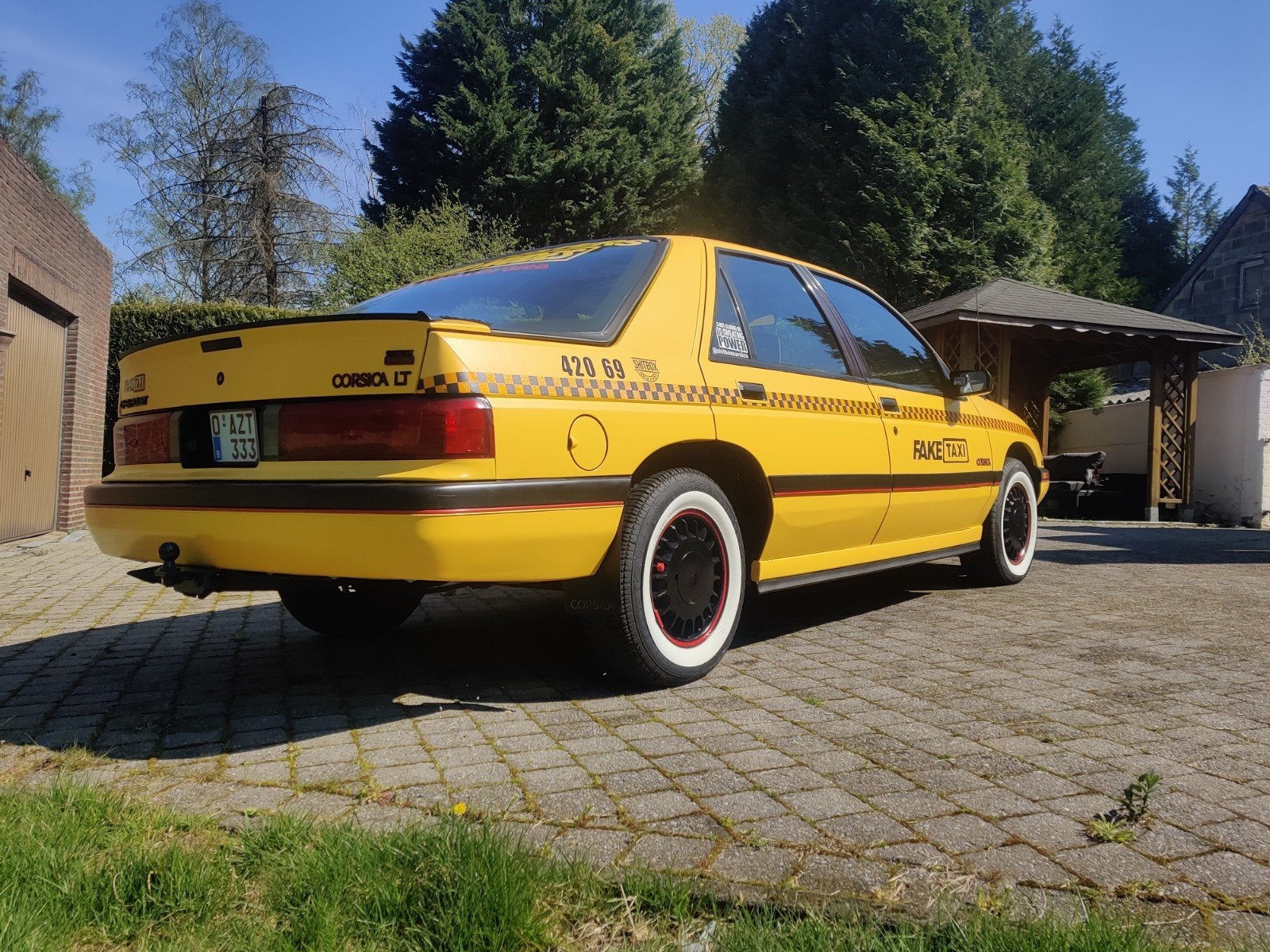 Chevrolet Corsica 2.8 v6 oldtimer, Autos, Achat, Entretenue par le concessionnaire, Bleu, 5 portes