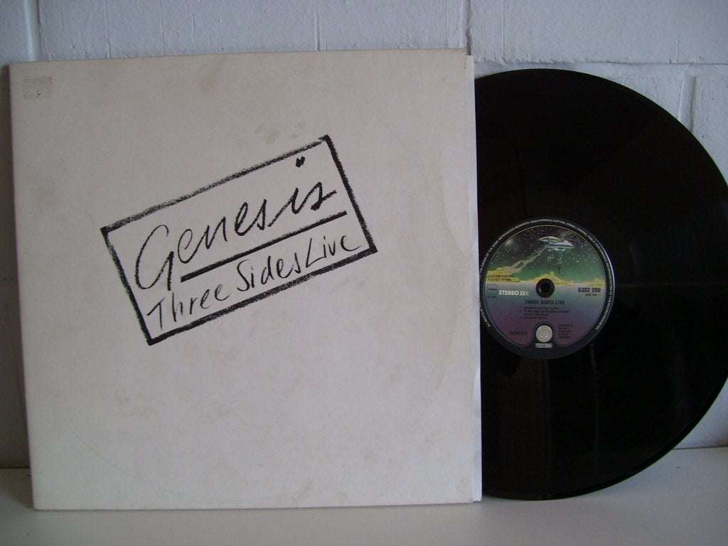 GENESIS  three sides live  ( 2 lps ), CD & DVD, Vinyles | Rock, 12 pouces, Progressif, Pressage original, Enlèvement ou Envoi