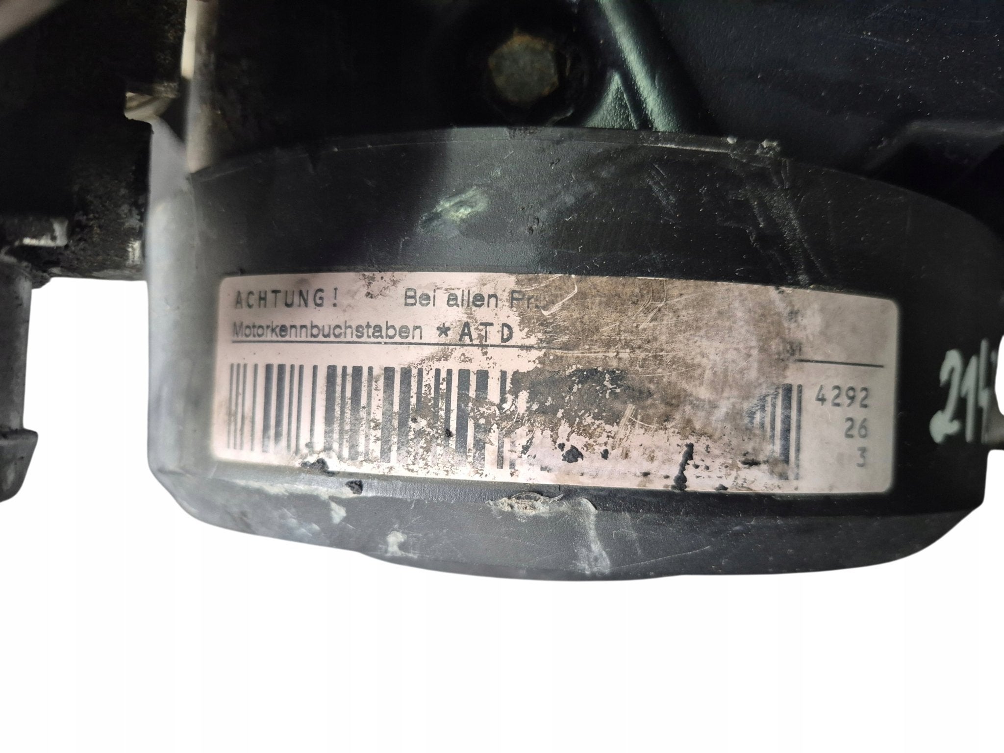 Moteur ATD Nu SEAT IBIZA BORA NEW FABIA OCTAVIA POLO VW AUDI, Auto-onderdelen, Motor en Toebehoren, Alfa Romeo, Amerikaanse onderdelen