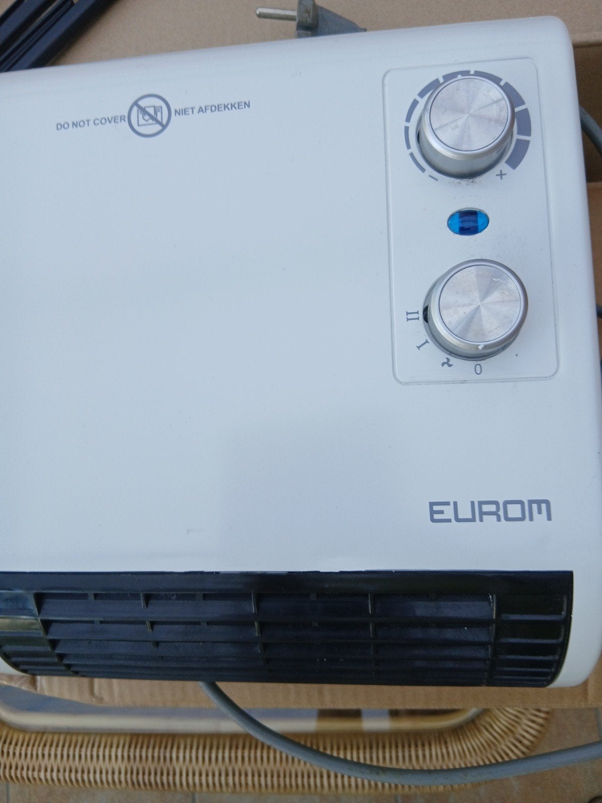 soufflerie chauffante, Bricolage & Construction, 800 watts ou plus, Enlèvement, Utilisé, Radiateur