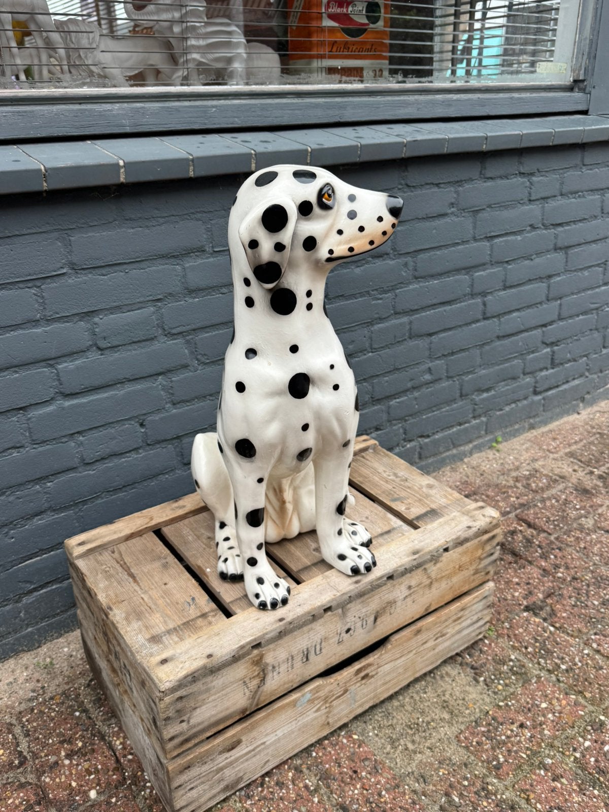 Groot Dalmatier beeld Italie jaren 60 / 70, Ophalen, Gebruikt, Dier