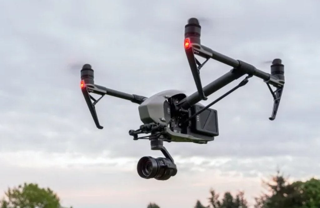 Drone DJI Inspire 2, 100 à 1000 m, 900 g à 4 kg, Qualité supérieure, Comme neuf