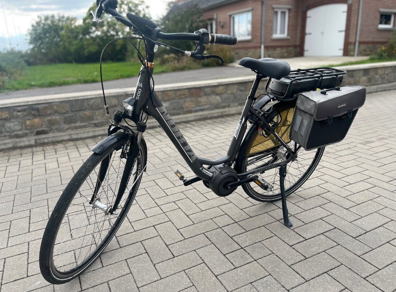 Elektrische fiets Norta Middenmotor, Fietsen en Brommers, Ophalen, Zo goed als nieuw