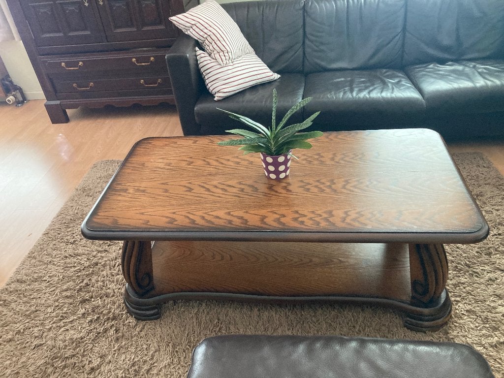 Salontafel, Huis en Inrichting, Ophalen, 50 – 75, Eikenhout, 50 tot 100 cm