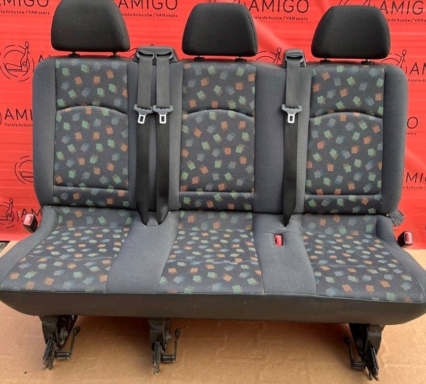 Mercedes Vito Viano 3 zits achterbank personenbus bank, Auto-onderdelen, Ophalen, Gebruikt, Mercedes-Benz
