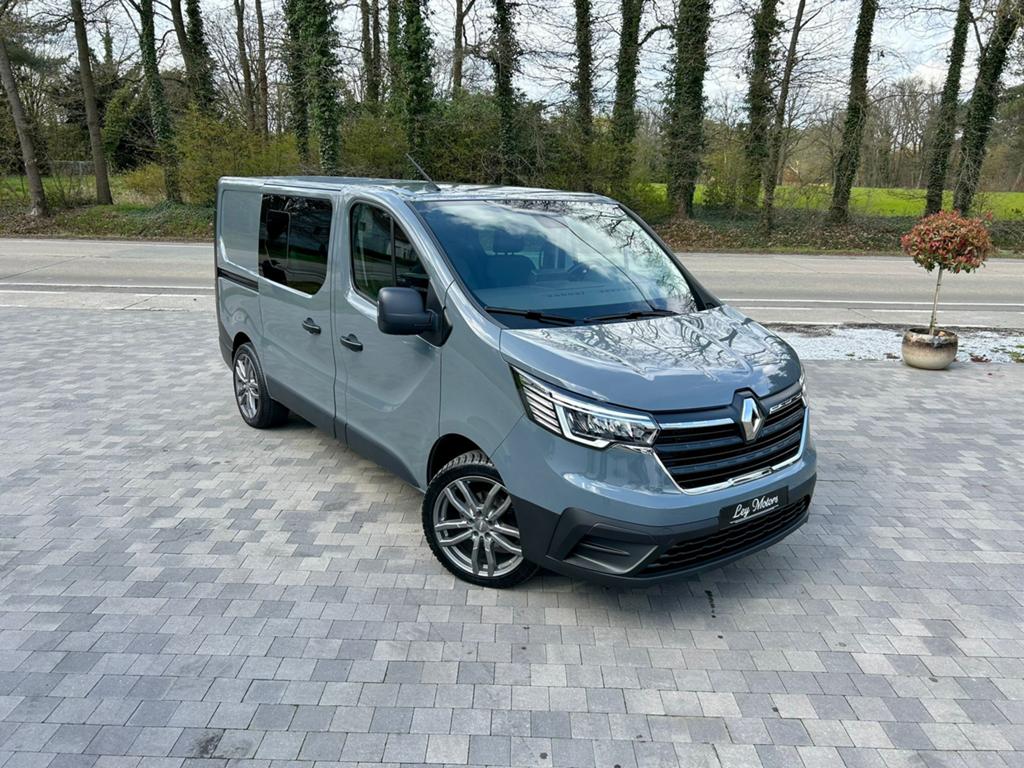 AUTOMAAT | 6 ZIT | RENAULT TRAFIC | DUBBEL CABINE, Automaat, Euro 6, Bedrijf, Diesel