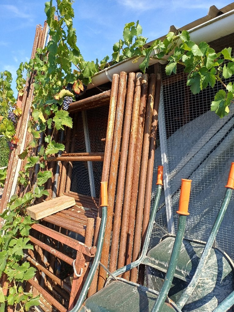 Stelling te koop, Doe-het-zelf en Bouw, Steigers, Ophalen, Gebruikt, Gevelsteiger