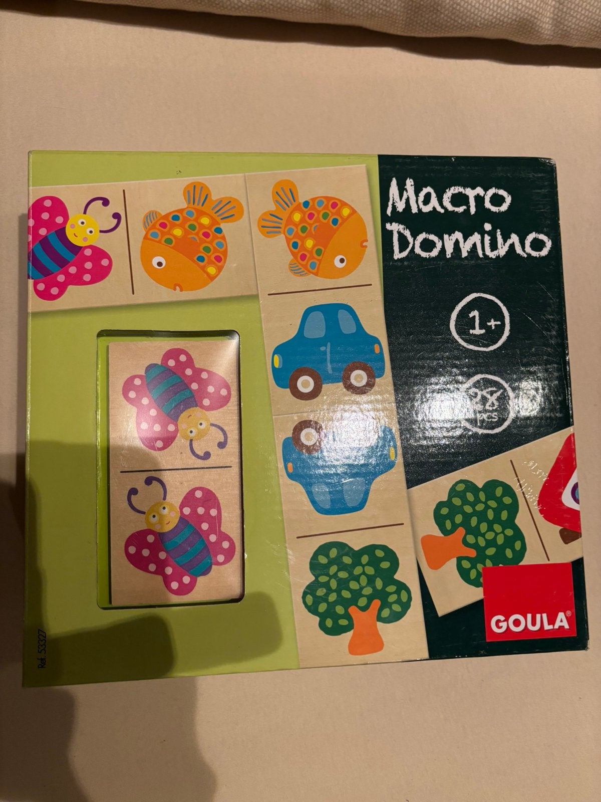 Jeu de dominos macro à partir de 24 mois, Enlèvement ou Envoi, Comme neuf