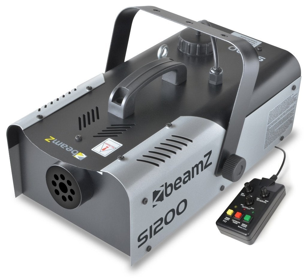 Rookmachine met timer, Beamz S1200 MKII, Muziek en Instrumenten, Ophalen of Verzenden, Nieuw, Rookmachine, Kleur