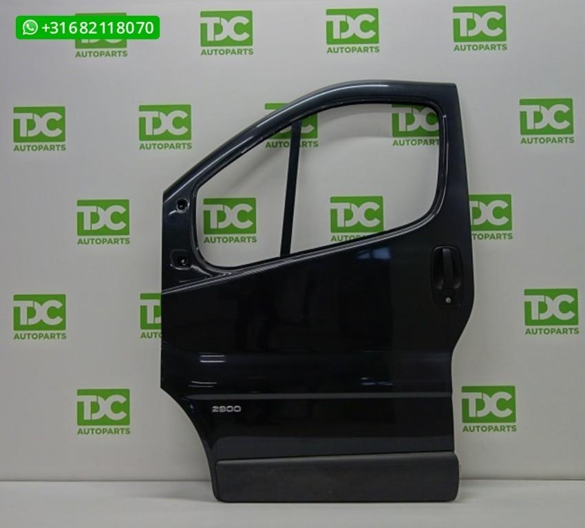 Opel Vivaro bestel A ('01-'14) Deur linksvoor zwart, Gebruikt, Deur, Ophalen of Verzenden, Opel