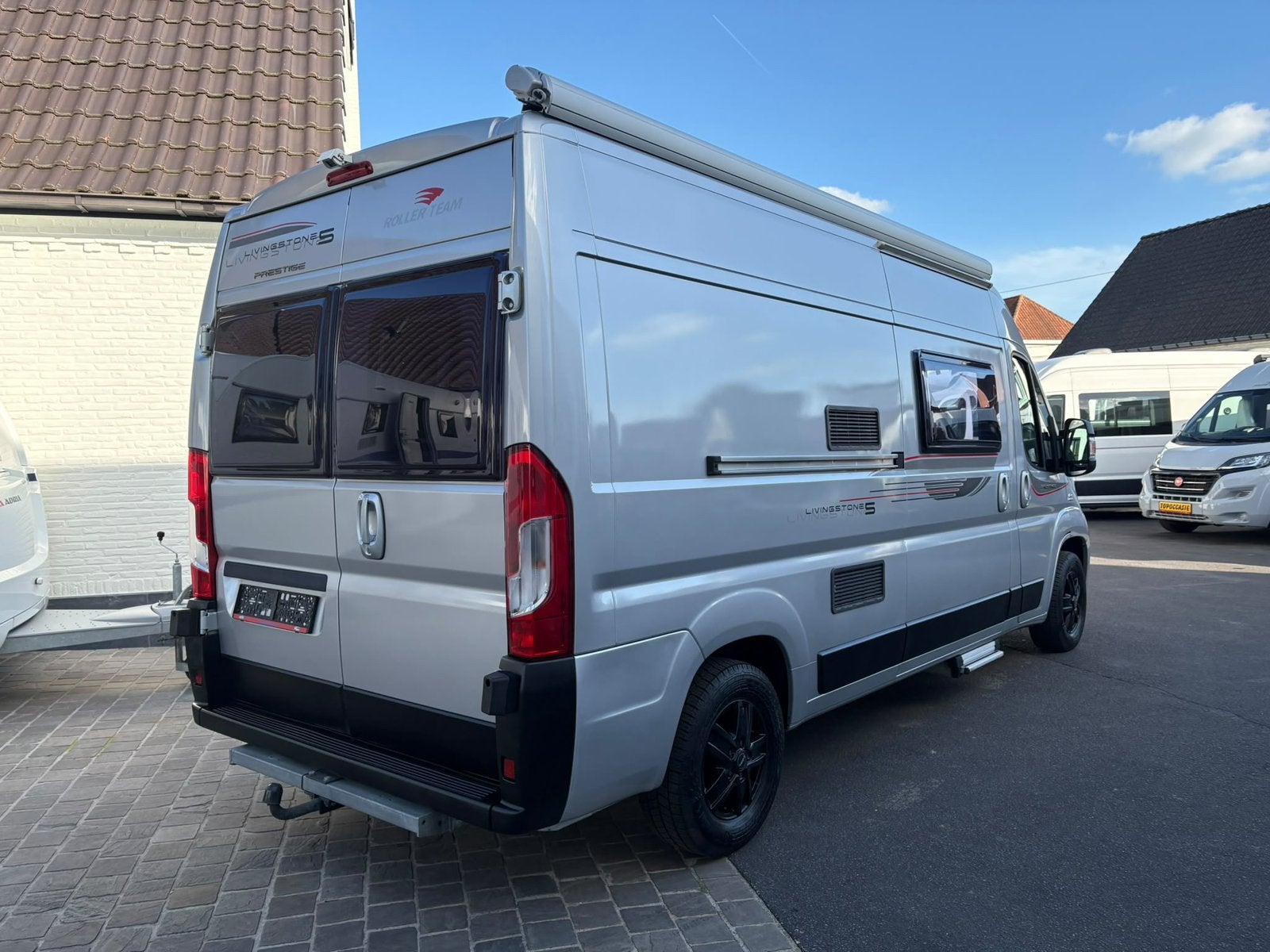 L'équipe Fiat Ducato Livingstone Prestige Roller, Caravanes & Camping, Fiat, Boîte manuelle, Douche, Diesel