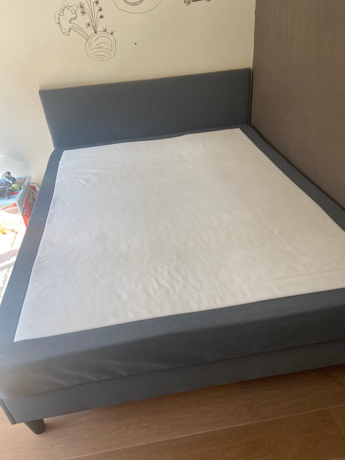 Bed ikea 160 op 200, Huis en Inrichting, Slaapkamer | Boxsprings, Ophalen, Gebruikt, Tweepersoons, 200 cm